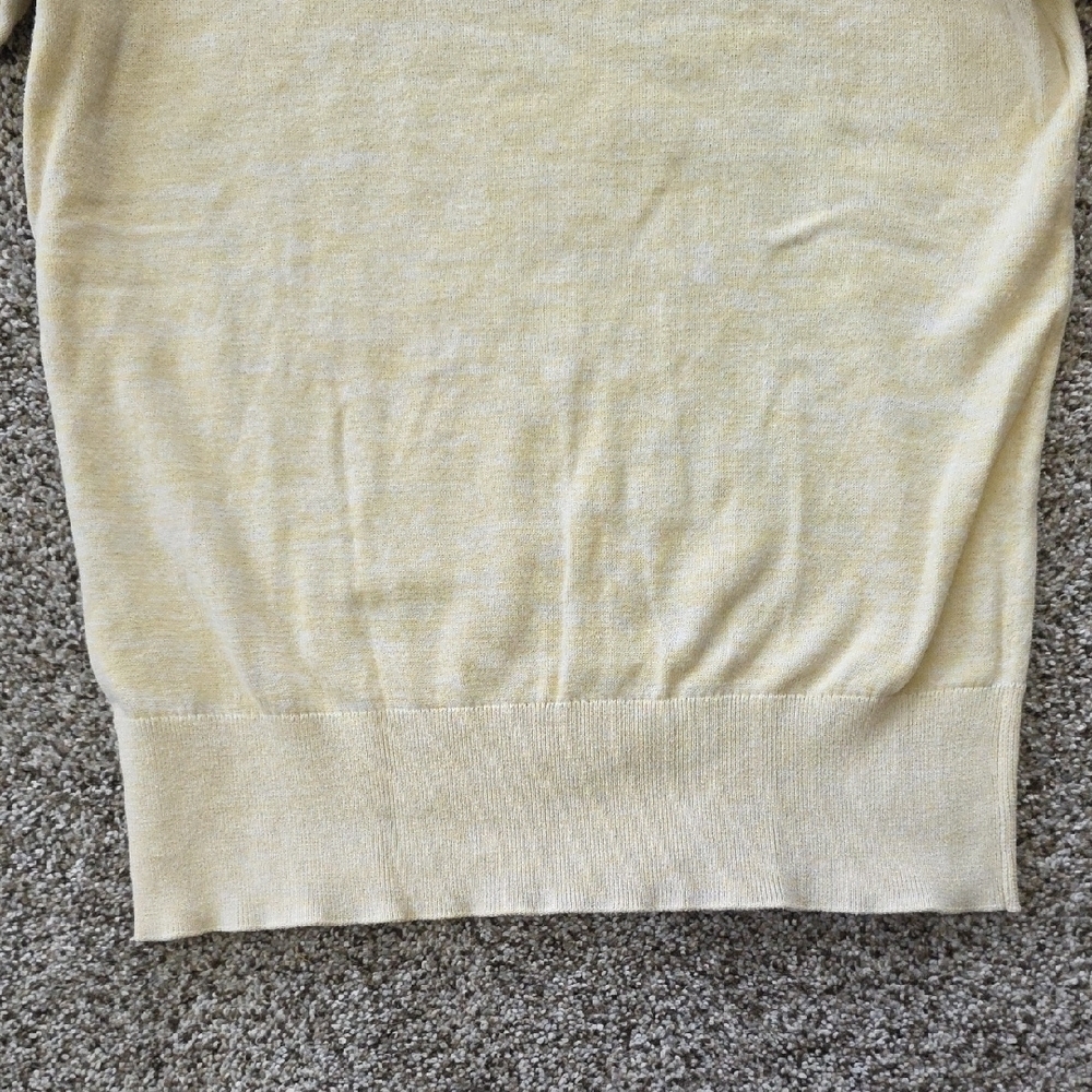 LOFT Cream Short Sleeve Tee - Picture 5 of 5